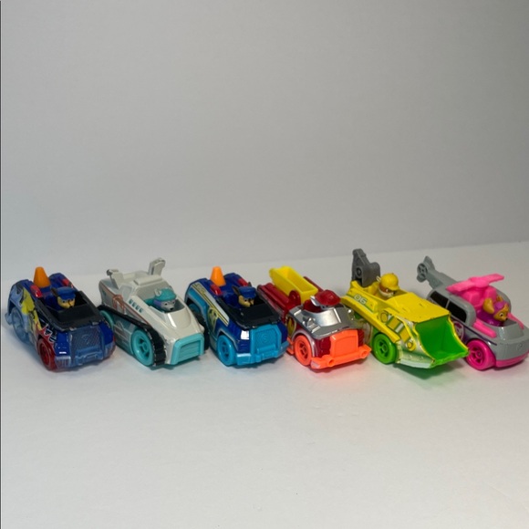 Paw Patrol Metal Car Set of 6 - Picture 1 of 12